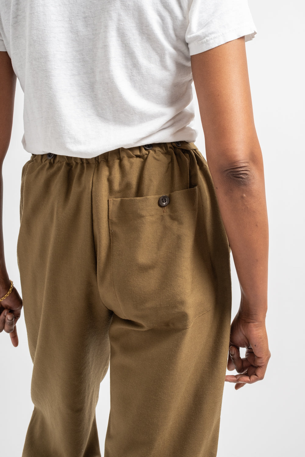 Tatum Trousers in Kelp
