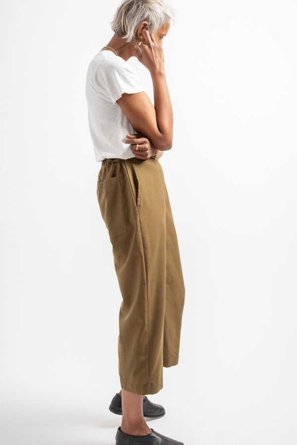 Tatum Trousers in Kelp
