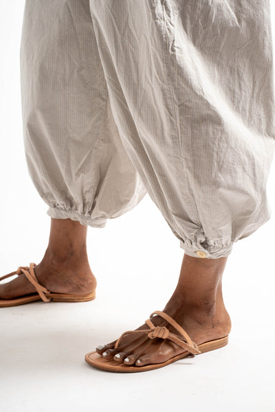 Tamou Trouser in Fine Dusty Stripe