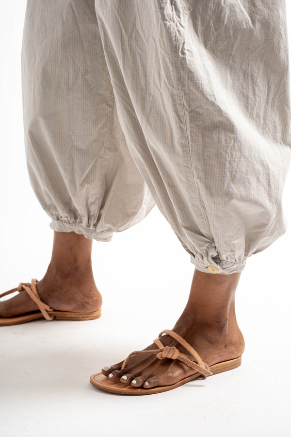 Tamou Trouser in Fine Dusty Stripe