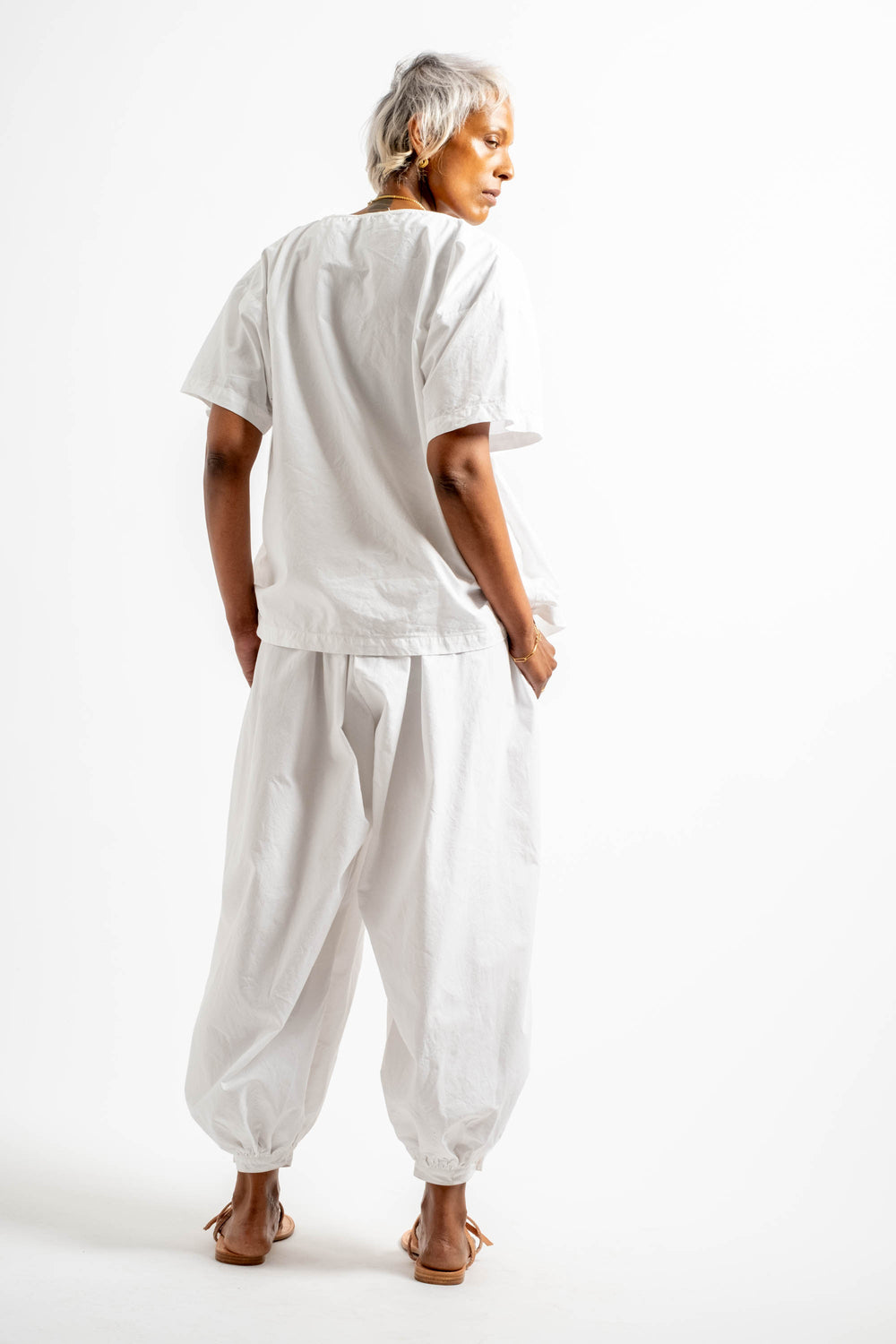 Tamou Trousers in White