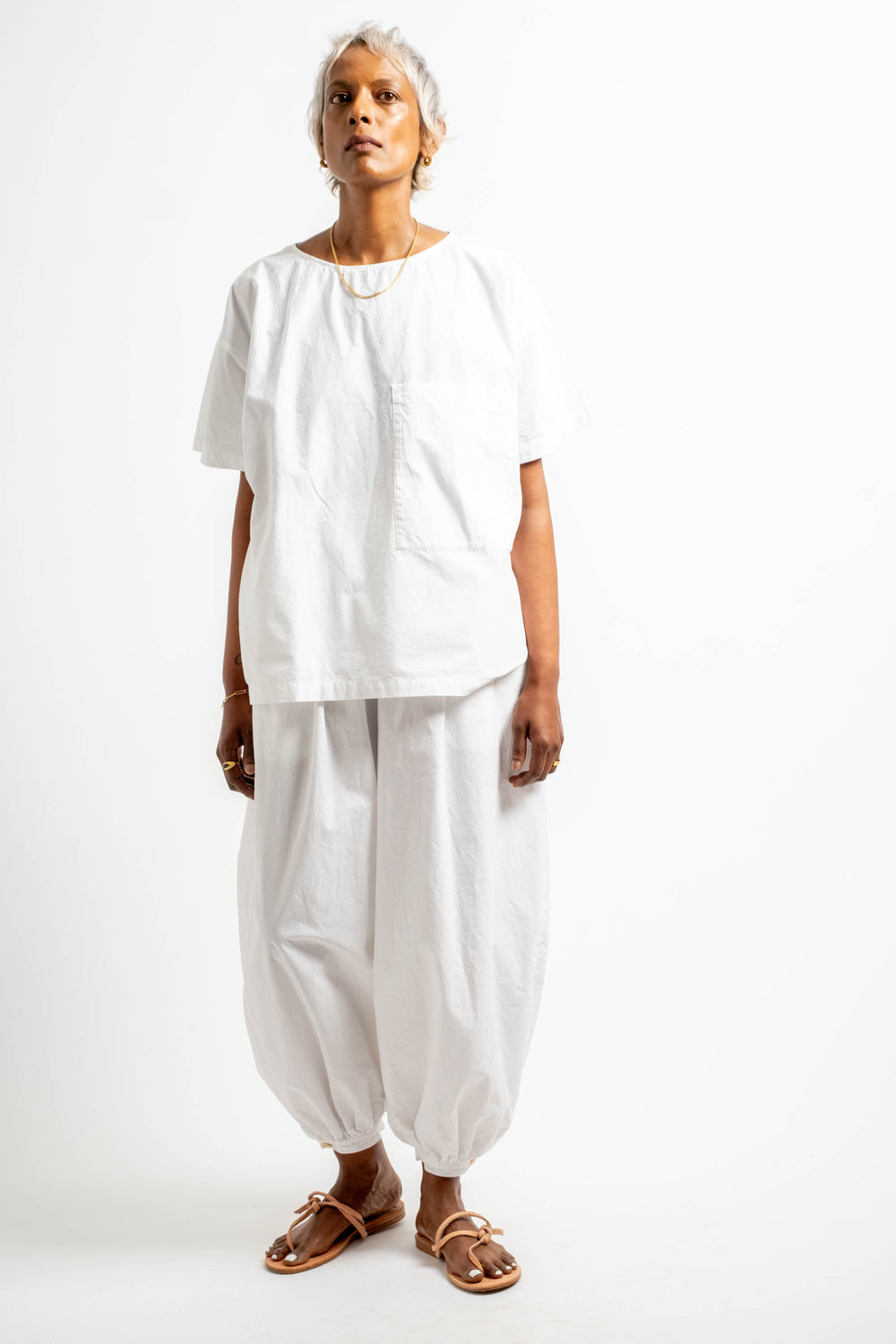 Tamou Trousers in White
