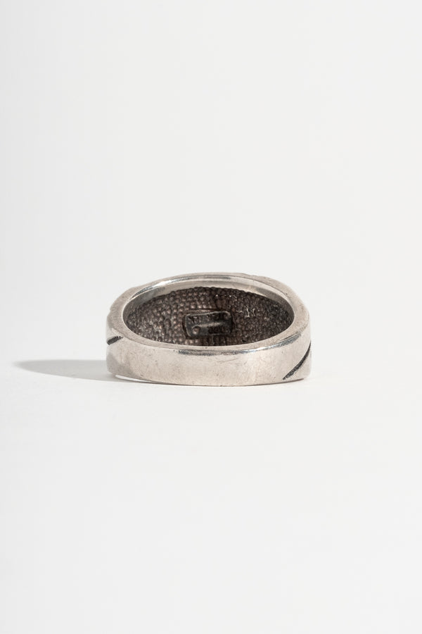 Sterling + 12K Dad Ring