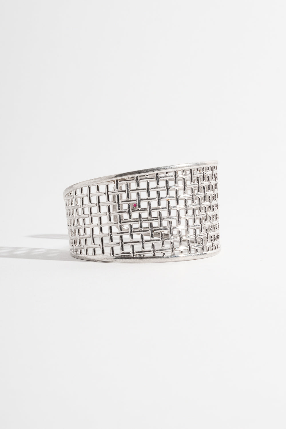 Sterling Mesh Cuff