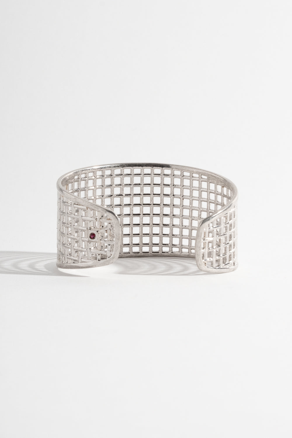 Sterling Mesh Cuff