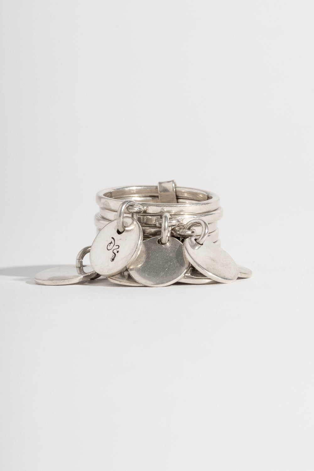 Sterling Multi Band Palette Ring