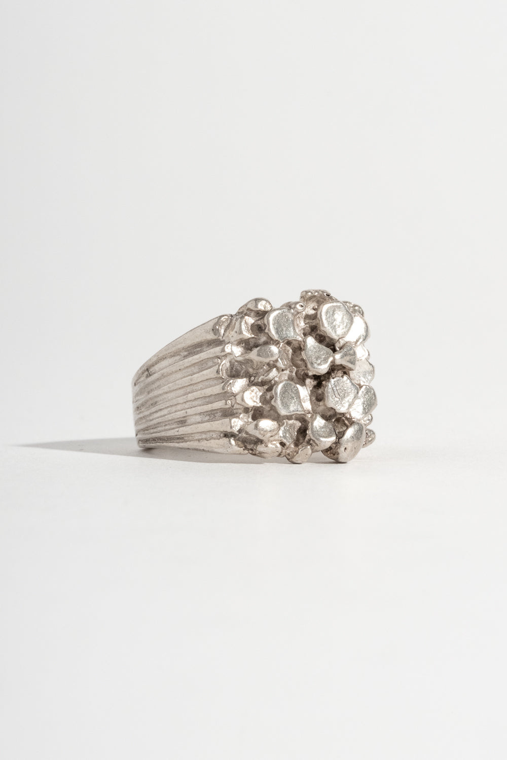 Sterling Pebbles Ring