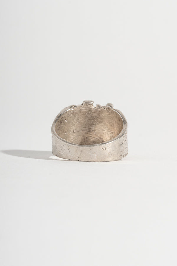 Sterling Pebbles Ring