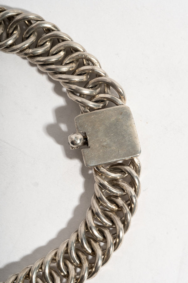 Sterling Unique Link Chain ID Bracelet 2