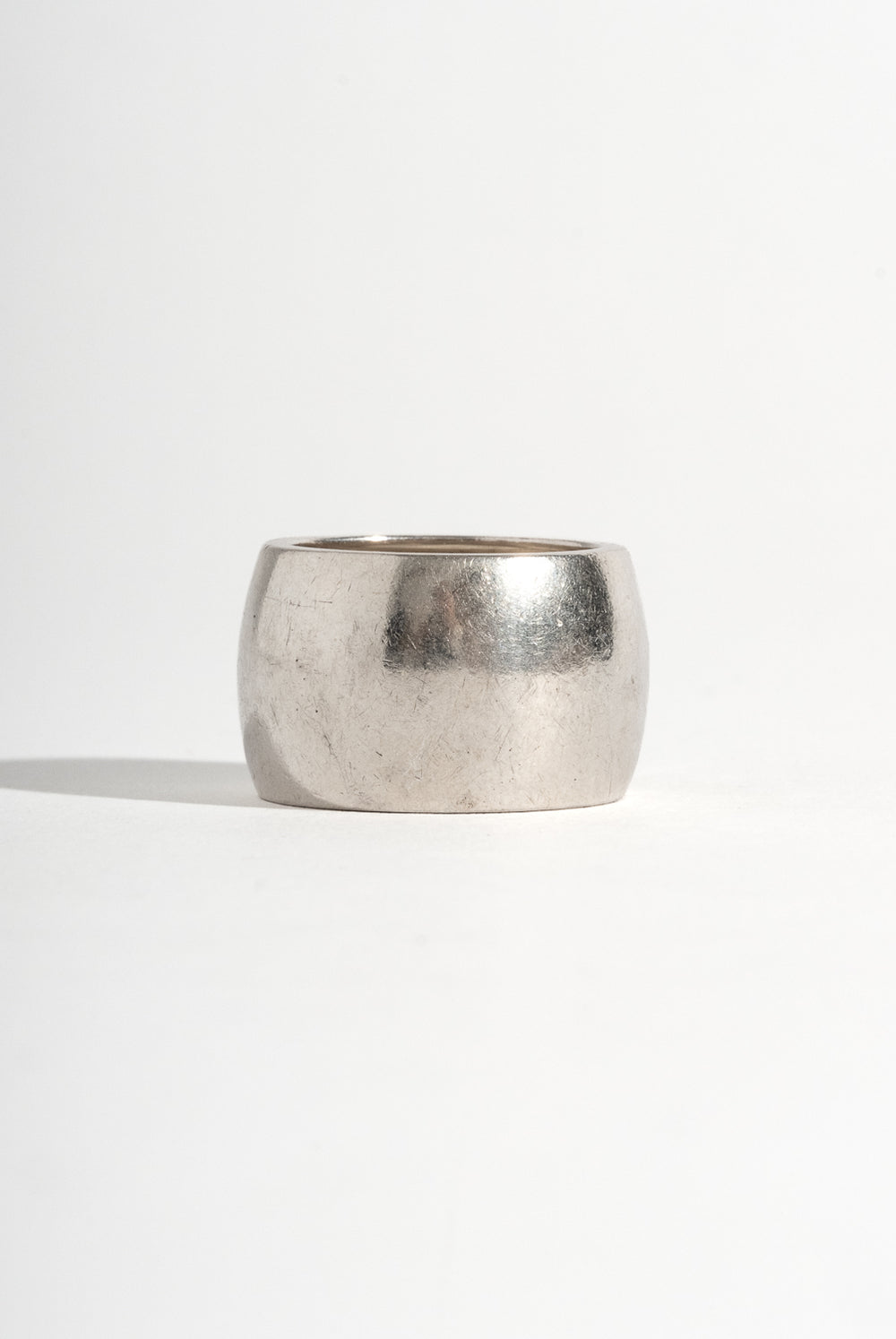 Sterling Wide Rounded Band
