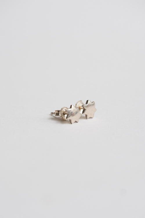 STERLING SILVER  SMALL STARBURST STUDS