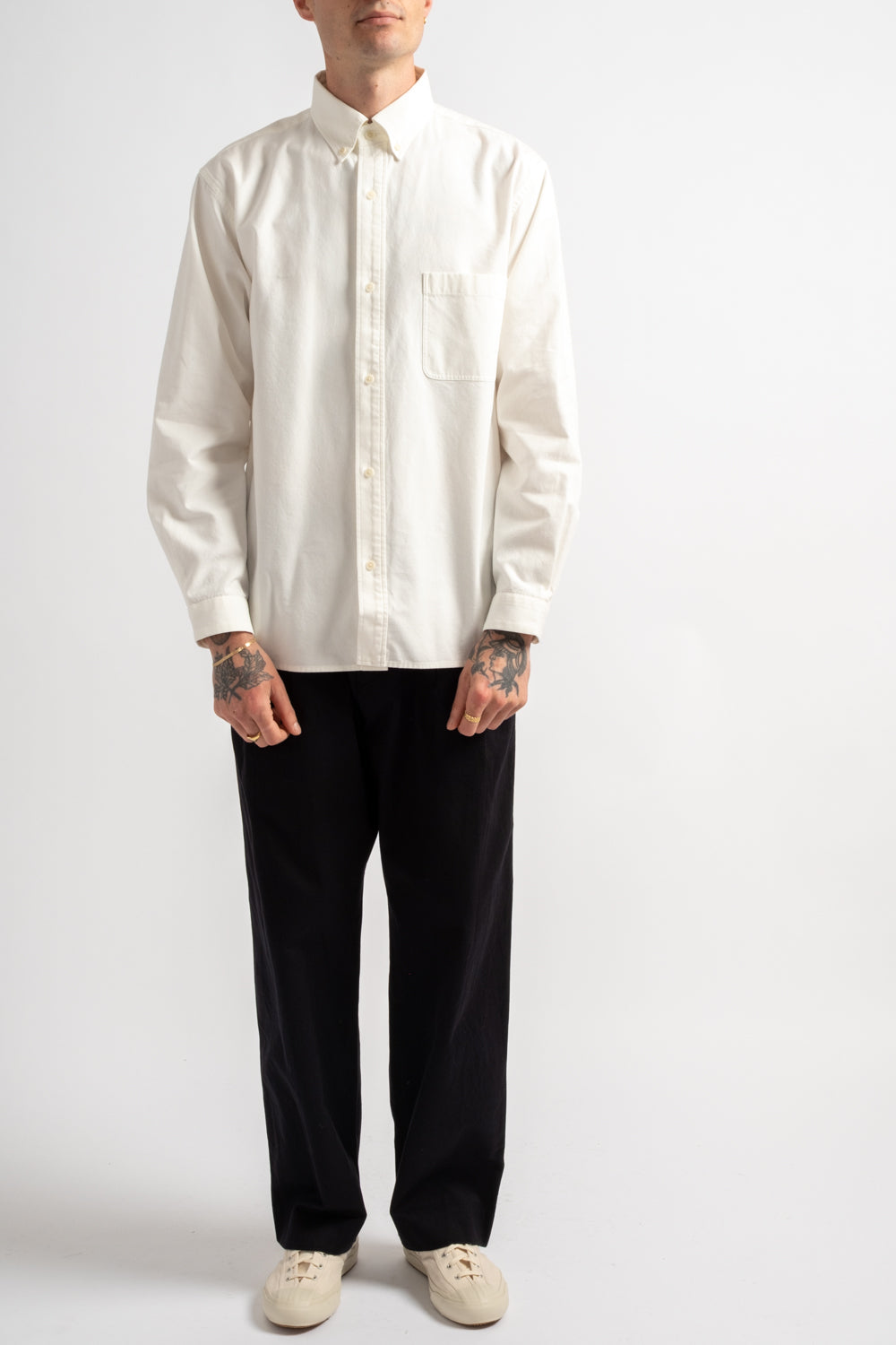 White Button Down Shirt