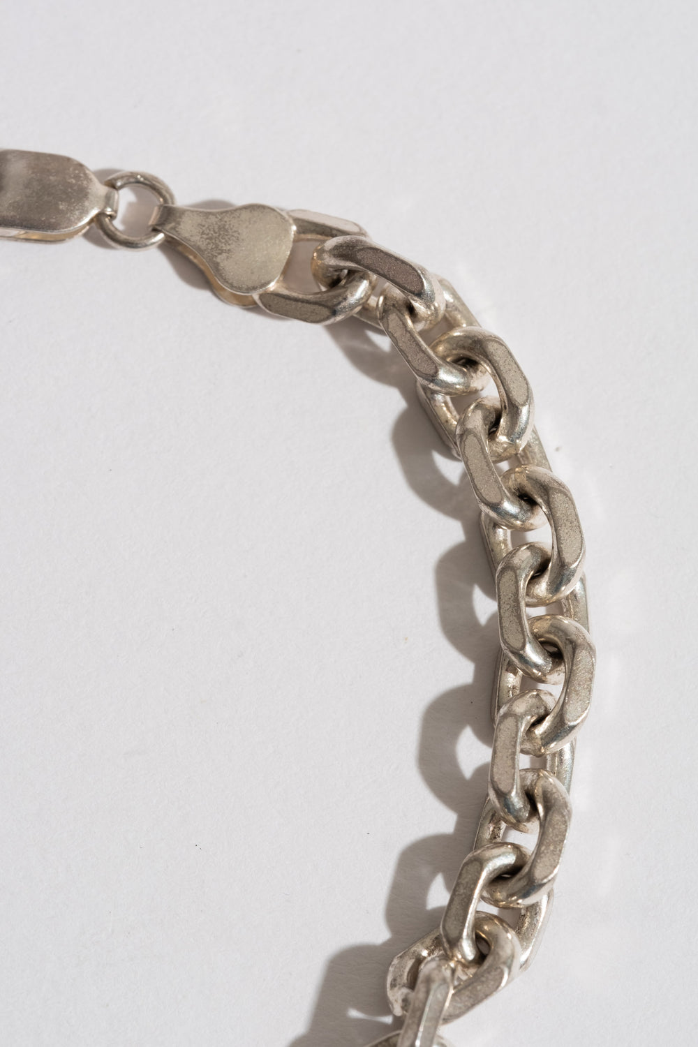 Thin Sterling Belcher Chain Bracelet