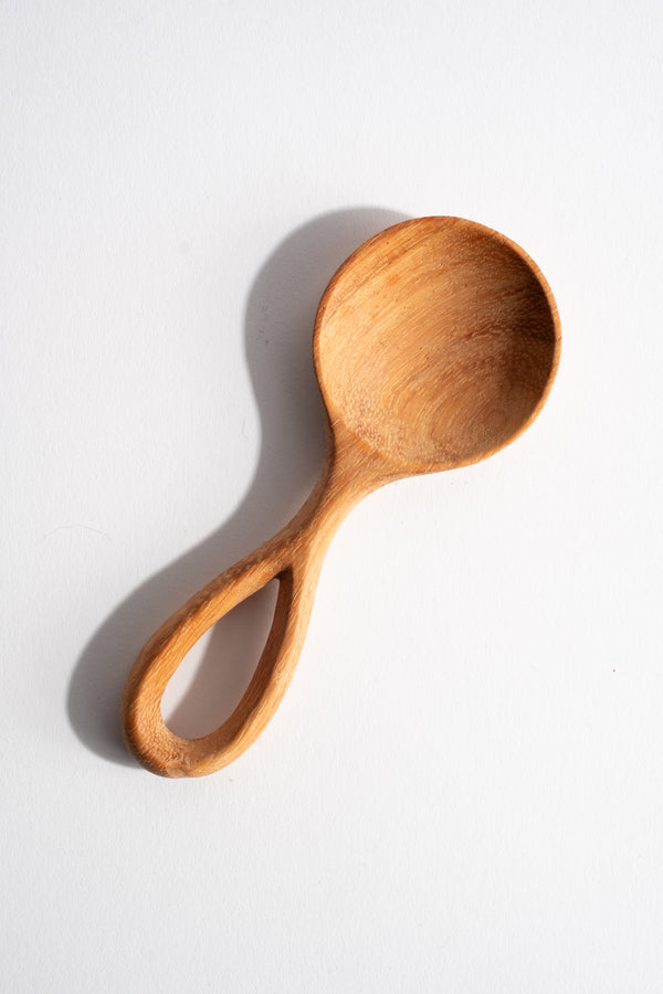 Handcarved Wooden Coffee Spoon