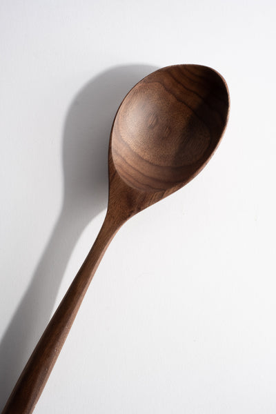 Large Walnut Wood Spoon