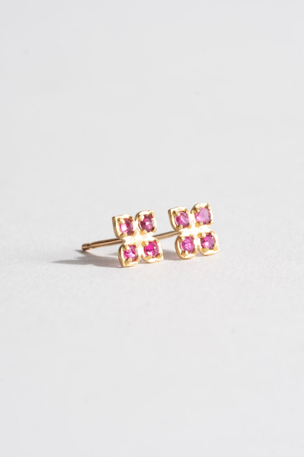 Flower Charm Studs