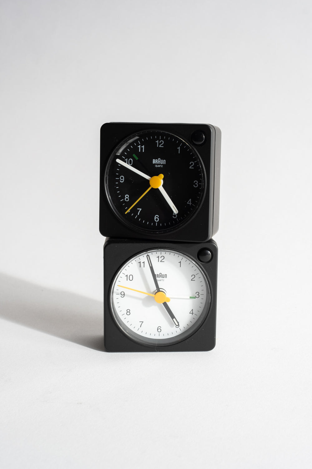 Travel Alarm Clock in Black