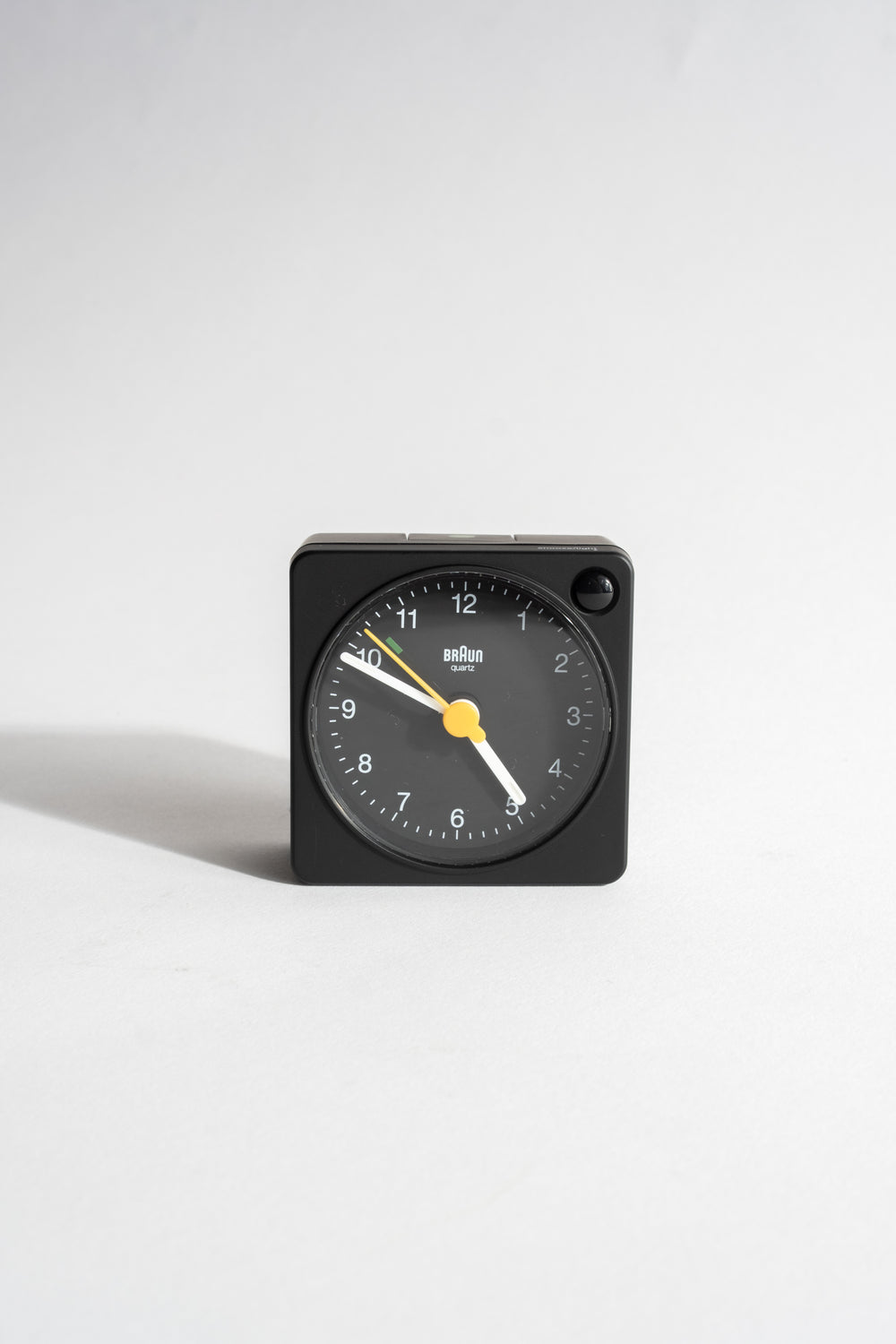 Travel Alarm Clock in Black