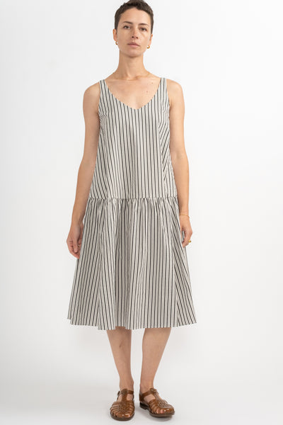 Dress P2041 in Meringue + Black