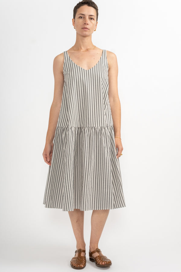 Dress P2041 in Meringue + Black
