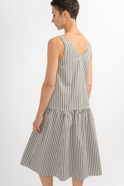 Dress P2041 in Meringue + Black