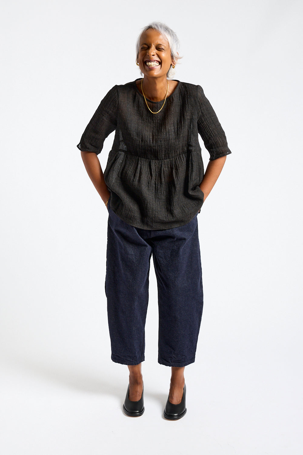 Pant P540 in Indigo