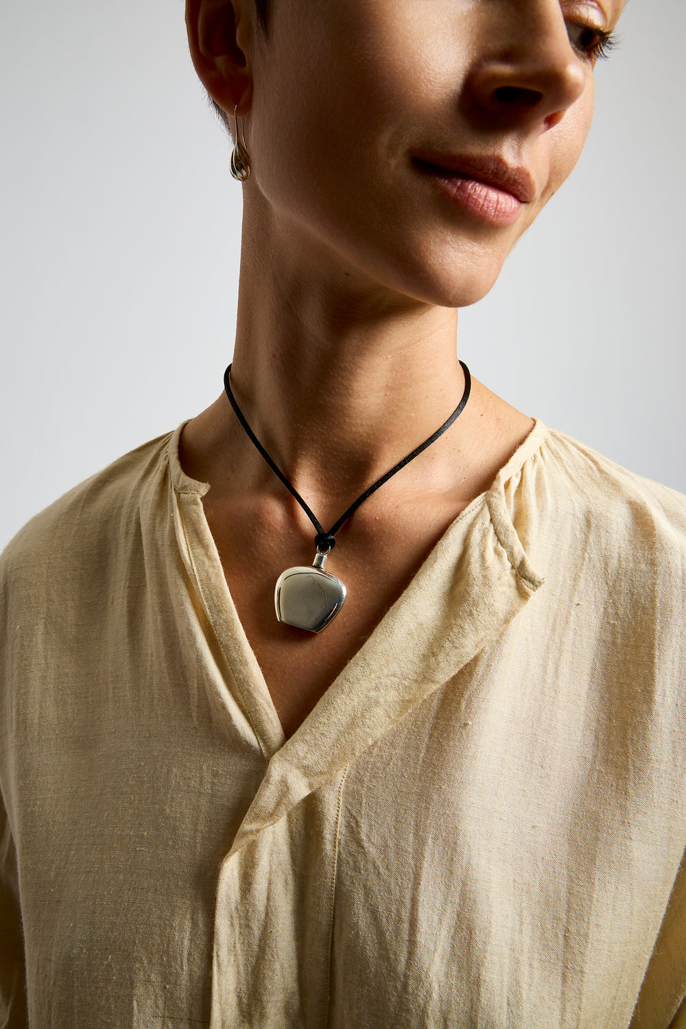 Large Perfume Bottle Pendant