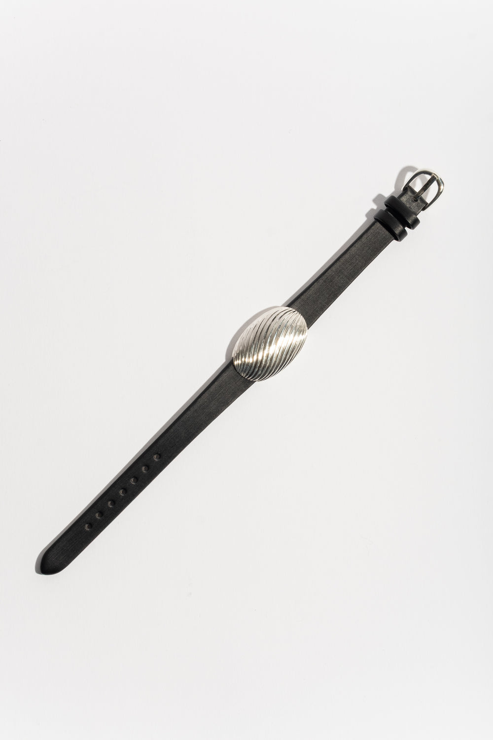 Ribbed Pebble Watch Bracelet