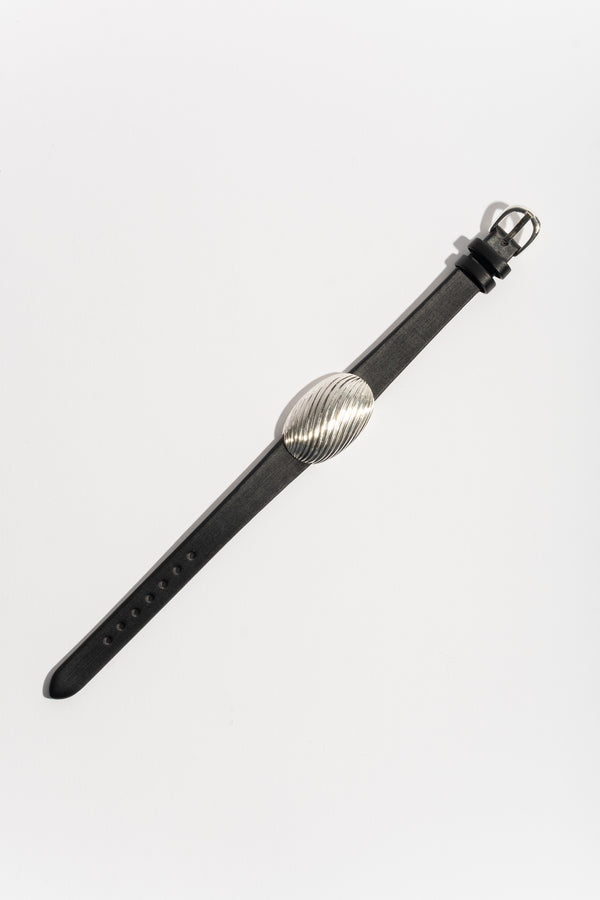 Ribbed Pebble Watch Bracelet