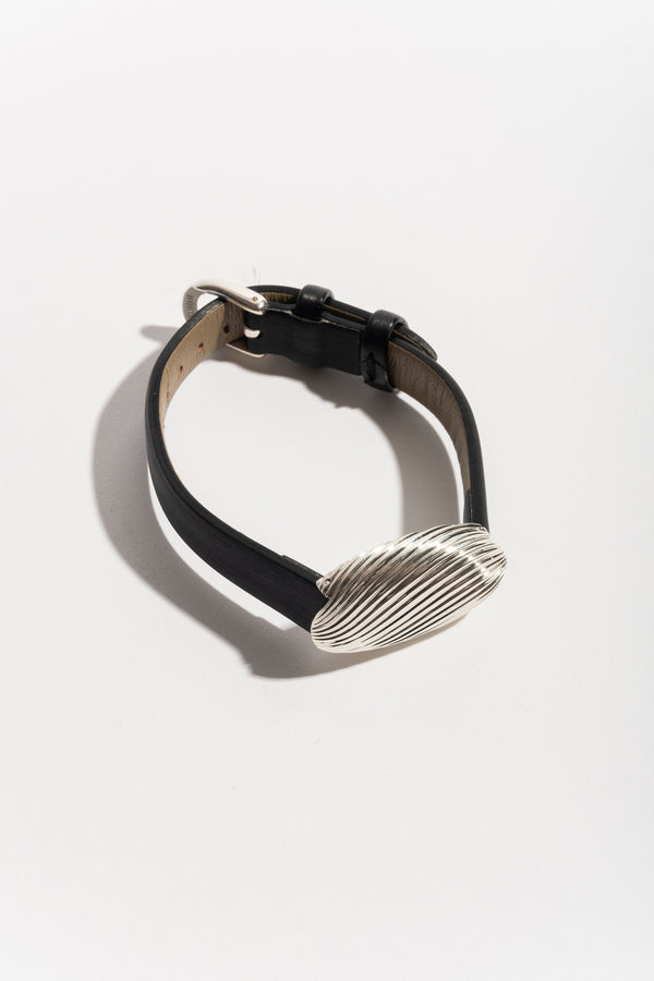 Ribbed Pebble Watch Bracelet