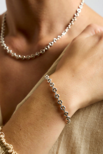 Small Baar Chain Bracelet