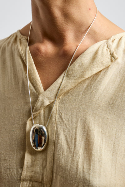 Solid Pebble Necklace