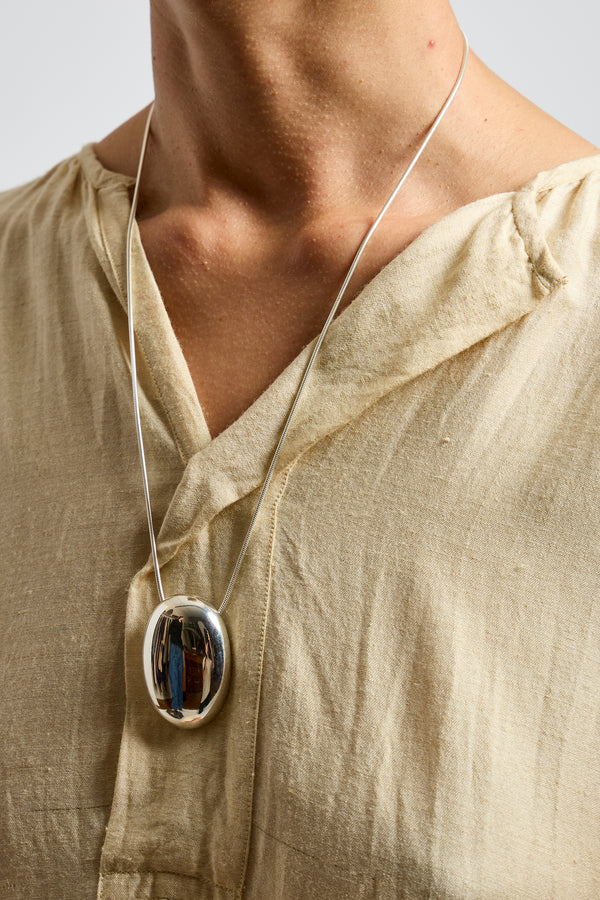 Solid Pebble Necklace