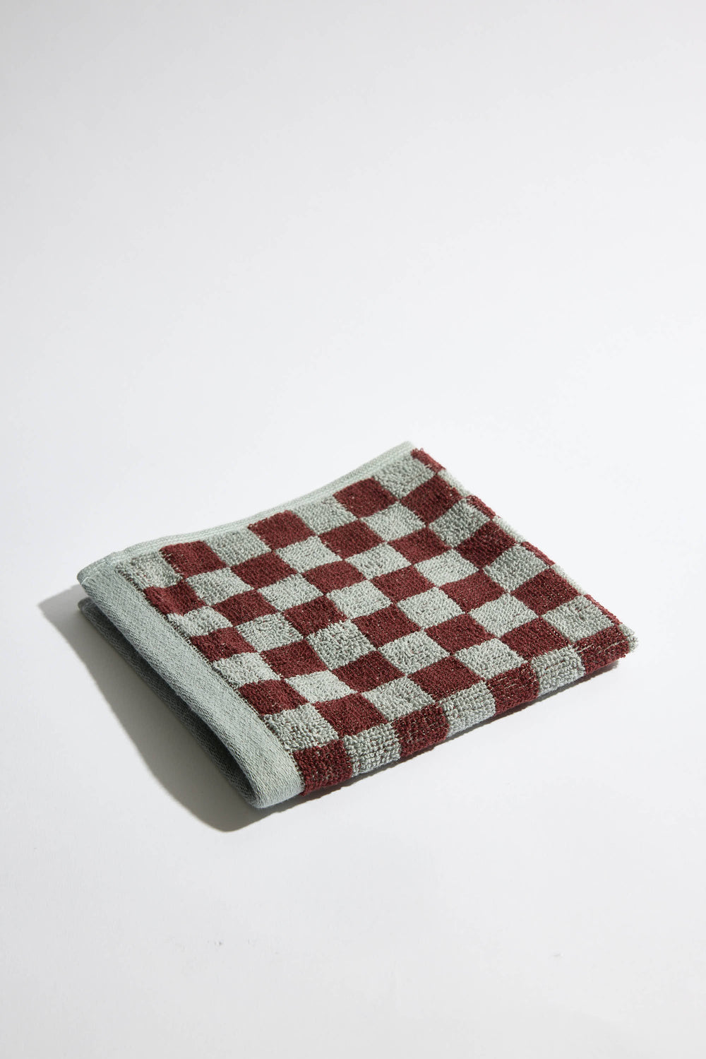 Quill Face Cloth in Cement + Rhus