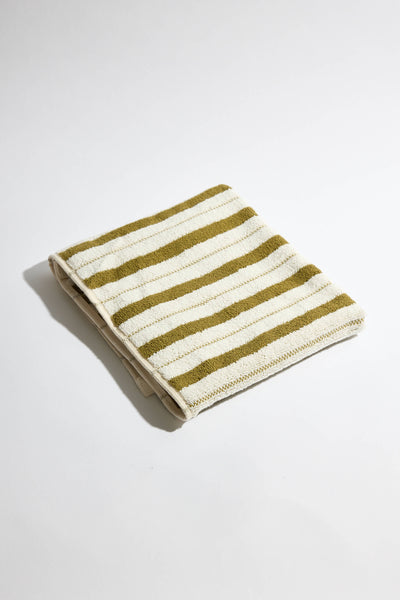 San Luis Hand Towel in Caper + Chalk