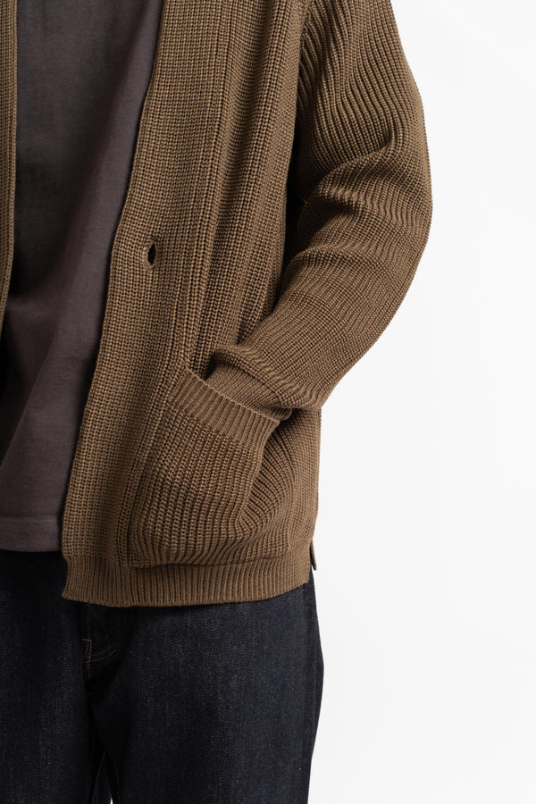 Signature Waso Cardigan in Olive