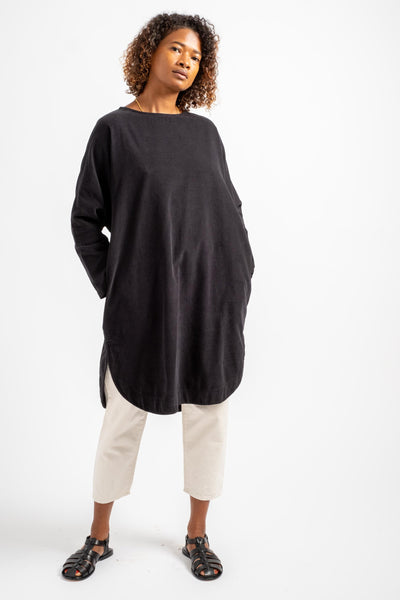 Painter Dress in Dark Navy