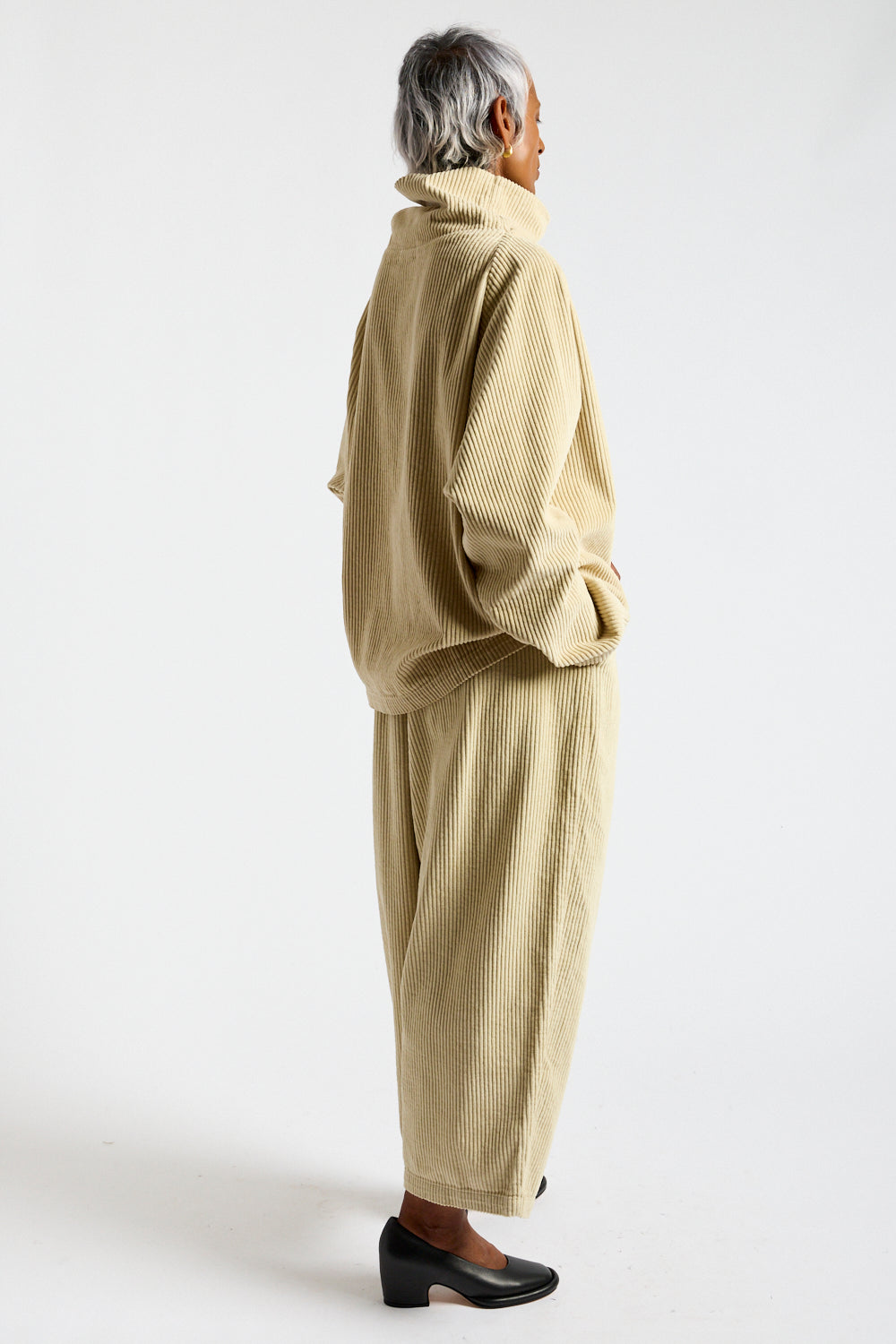 Wide Pants in Ivory
