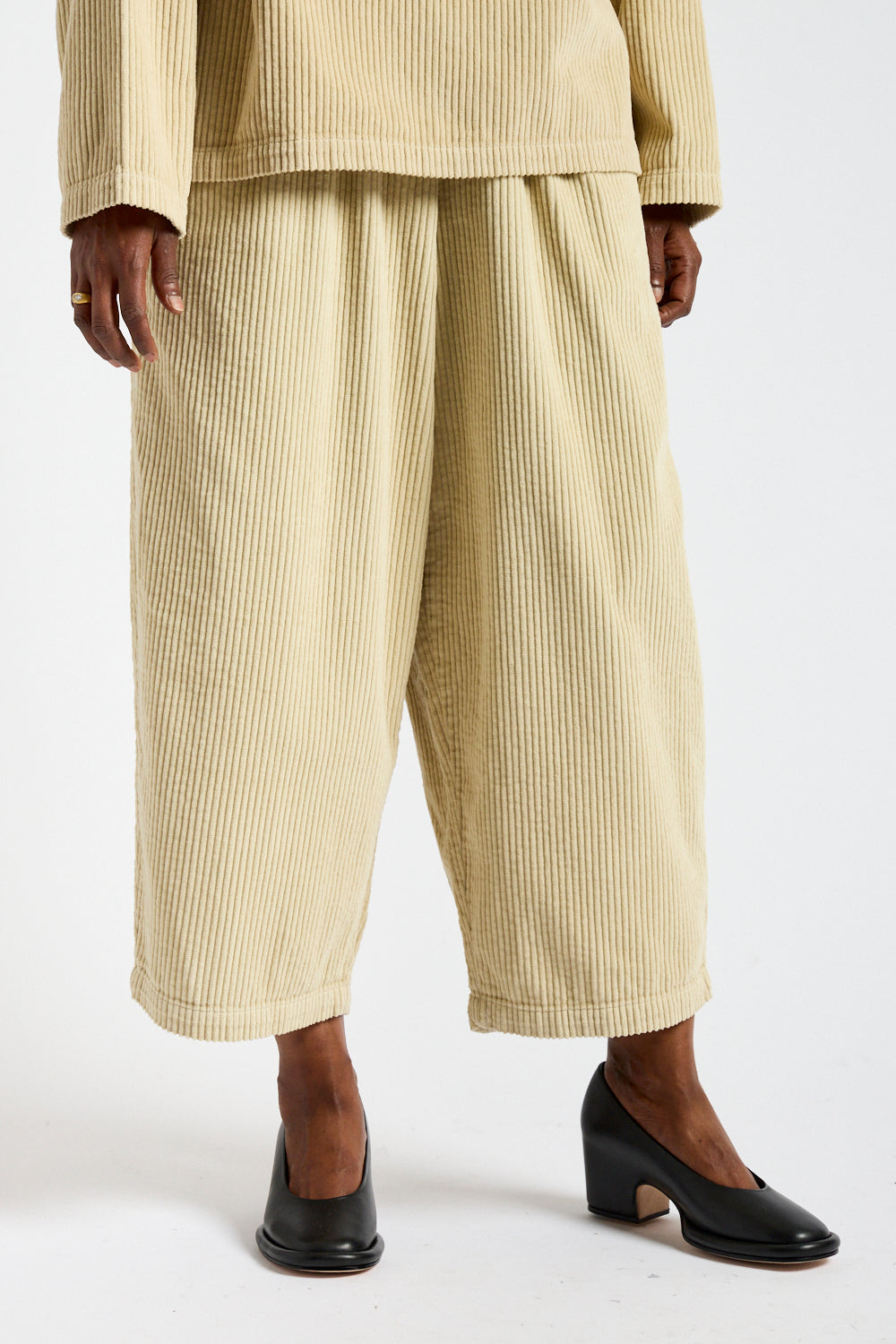 Wide Pants in Ivory