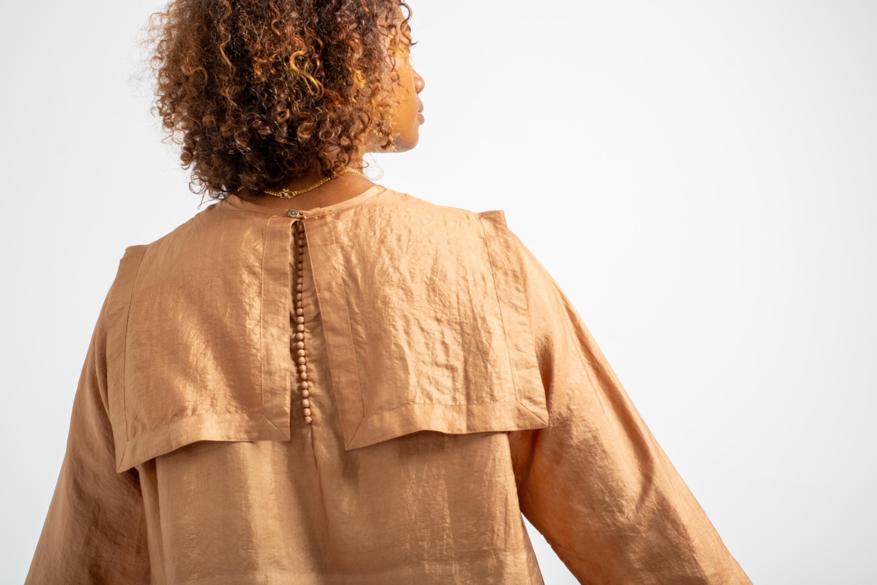 BUNON Back Button Sailor Blouse セーラーブラウス BUNON Back Button