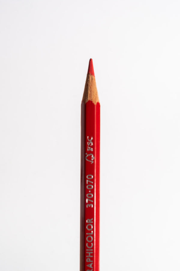 Bicolor Pencil in Black + Red