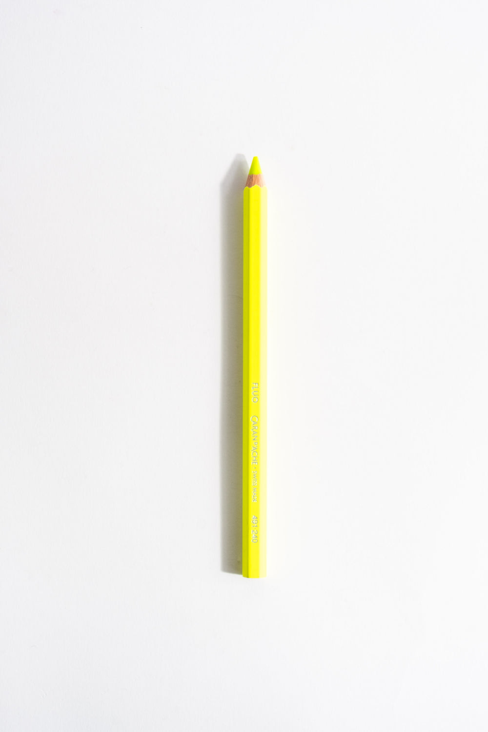 Maxi Pencil in Fluorescent Yellow