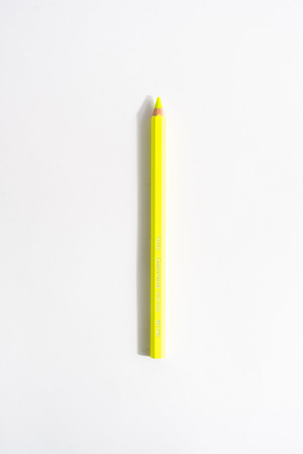 Maxi Pencil in Fluorescent Yellow