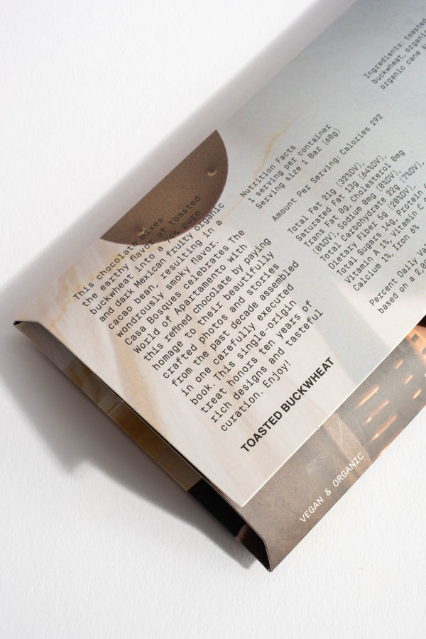 Toasted Buckwheat x Apartamento