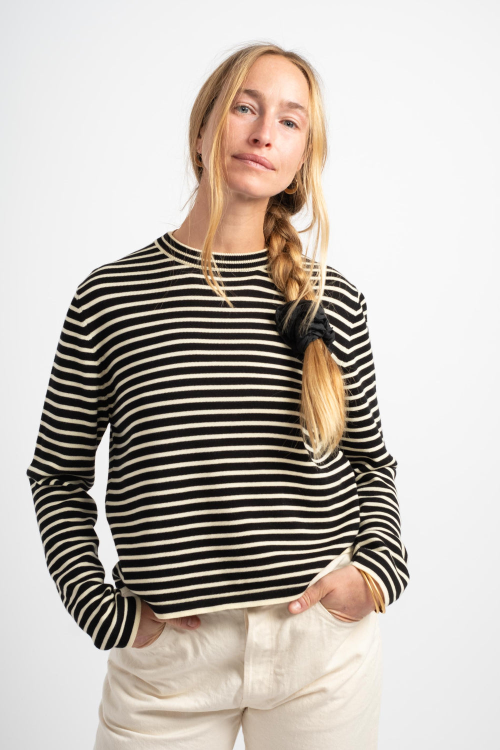 Organic Cotton Striped T-Shirt