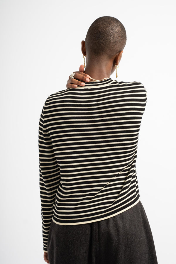 Organic Cotton Striped T-Shirt