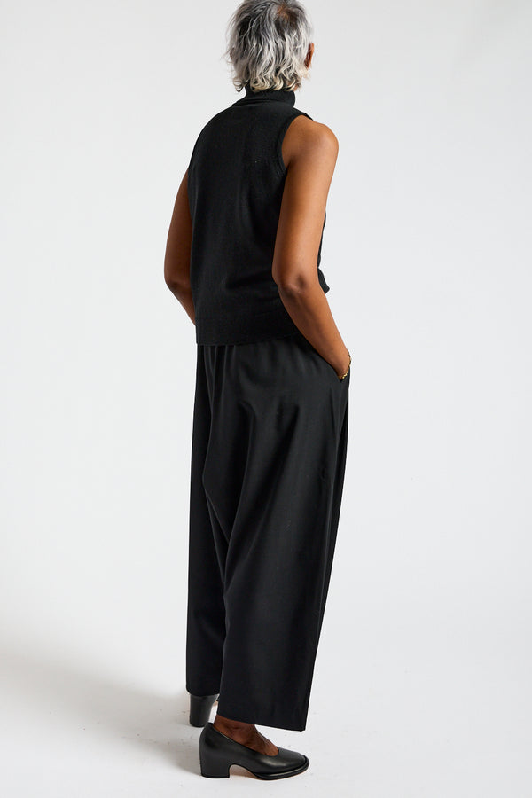 Tailoring Maxi Pants in Black
