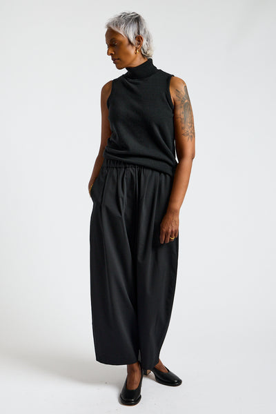 Tailoring Maxi Pants in Black