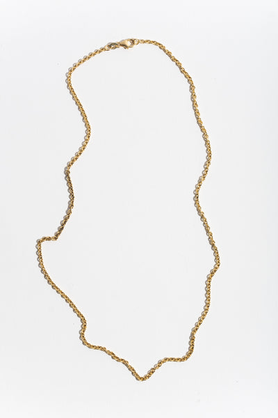 14K Cable Chain