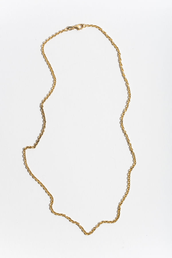 14K Cable Chain